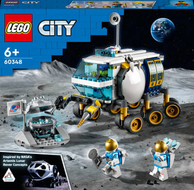 Lego City Space Lunar Roving Vehicle Lsc60348 - 3