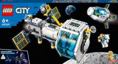 Lego City Space Lunar Space Station Lsc60349 - 3