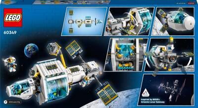 Lego City Space Lunar Space Station Lsc60349 - 4