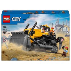 Lego City Yellow Bulldozer With Loader 60466 - 7