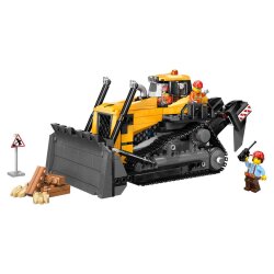 Lego City Yellow Bulldozer With Loader 60466 - 5