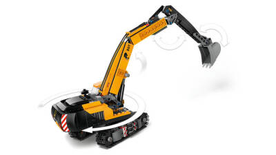 Lego City Yellow Construction Excavator Toy Digger 60420 - 3