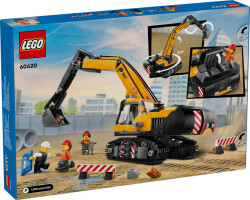 Lego City Yellow Construction Excavator Toy Digger 60420 - 2