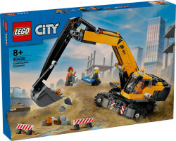 Lego City Yellow Construction Excavator Toy Digger 60420 - 6
