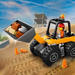 Lego City Yellow Wheeled Construction Loader 60450 - 6