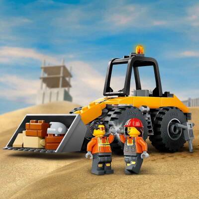 Lego City Yellow Wheeled Construction Loader 60450 - 7
