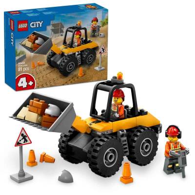 Lego City Yellow Wheeled Construction Loader 60450 - 1