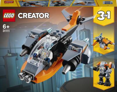 Lego Creator 3-In-1 Cyber ​​Drone 31111 - 3