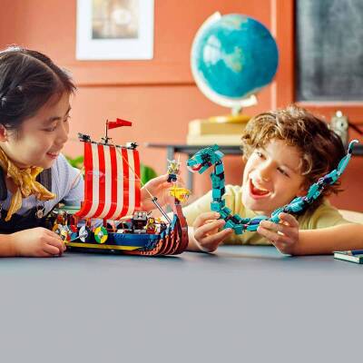 Lego® Creator 3-In-1 Viking Ship And Midgard Serpent 31132 - 3
