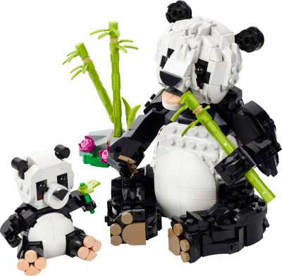 Lego Creator 3-In-1 Wild Animals: Panda Family Playset 31165 - 2