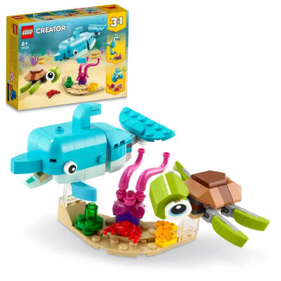 Lego Creator Dolphin And Turtle Lmc31128 - 1