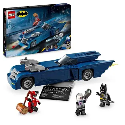 Lego Dc Batman: Batman Vs. Harley Quinn And Mr. Freeze With The Batmobile 76274 - 1