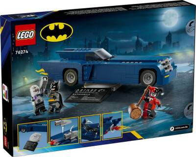 Lego Dc Batman: Batman Vs. Harley Quinn And Mr. Freeze With The Batmobile 76274 - 4