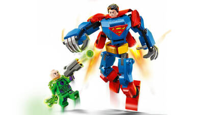 Lego Dc Superman™ Robot Vs. Lex Luthor™ Superhero Toy Figure 76302 - 4