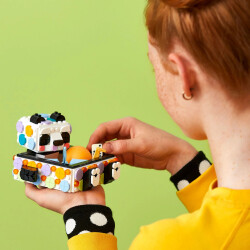 Lego Dots Cute Panda Tray Lgd41959 - 2