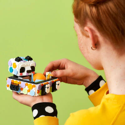 Lego Dots Cute Panda Tray Lgd41959 - 2