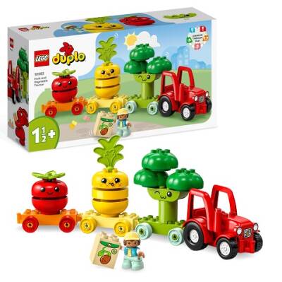Lego Duplo First Fruit And Vegetable Tractor 10982 - 1