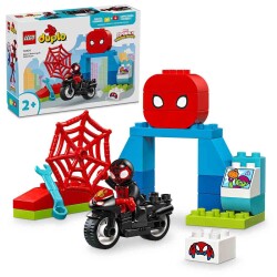 Lego Duplo Marvel Spin Motorcycle Adventure Set 10424 - 1