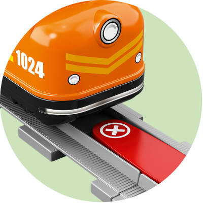 Lego Duplo Train Tracks Led10882 - 6