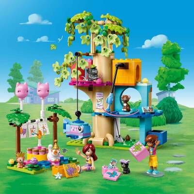 Lego Friends Cat Birthday Party And Treehouse 42666 - 9