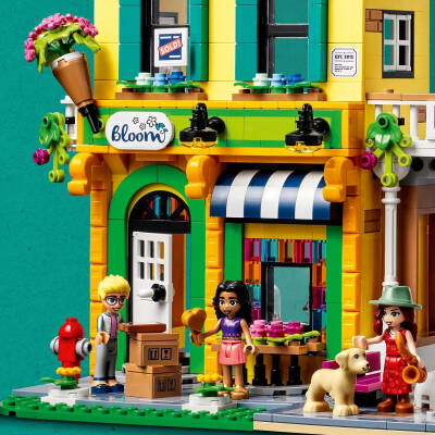 Lego Friends City Center Flower And Design Shops 41732 - 4