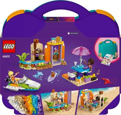 Lego Friends Creative Beach And Travel Suitcase Buildable Toy Set 42672 - 8