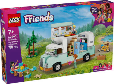 Lego Friends Friendship Caravan Adventure Role-Playing Building Set 42663 - 2