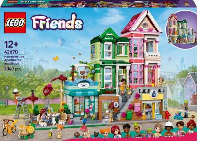 Lego Friends Heartlake City Apartments And Shops Model Set 42670 - 2