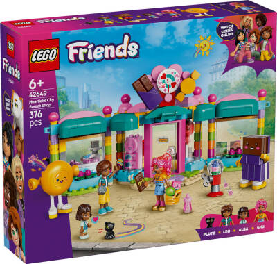 Lego Friends Heartlake City Candy Shop Role-Playing Play Set 42649 - 2
