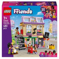 Lego Friends Music Store And Apartment 42653 - 7