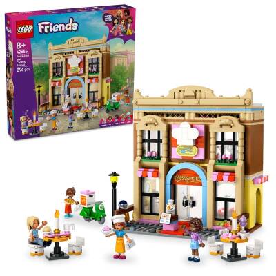 Lego Friends Restaurant And Cooking School Building Toy 42655 - 1