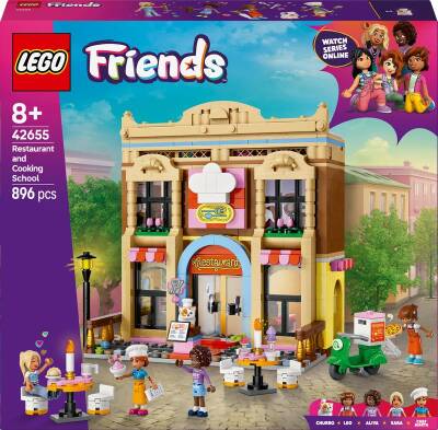 Lego Friends Restaurant And Cooking School Building Toy 42655 - 2
