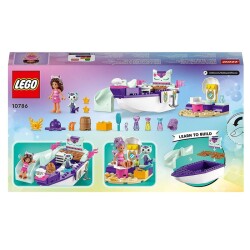 Lego Gabby's Dollhouse, Gabby And The Fancy Cat's Ship And Spa 10786 - 4