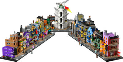 Lego Harry Potter Diagon Alley Wizarding Shops 76444 - 2