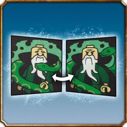 Lego Harry Potter Slytherin House Flag 76410 - 6