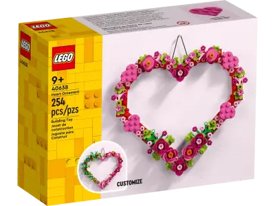 Lego Heart Ornament 40638 - 1