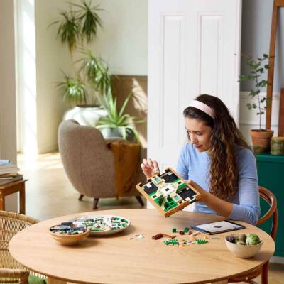 Lego Icons Fountain Garden 10359 - Decorative Garden Model Building Set For Adults - 3