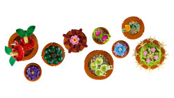 Lego Icons Mini Plants - 4