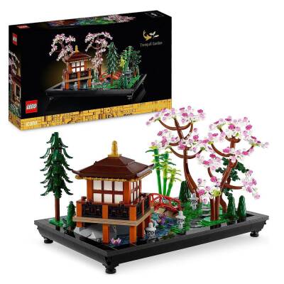 Lego Icons Peaceful Garden 10315 Adult Building Set (1363 Pieces) - 1