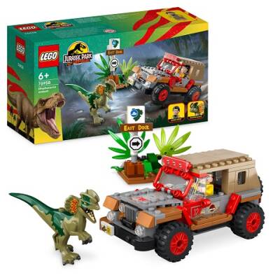 Lego Jurassic World Dilophosaurus Rex 76958 - 1