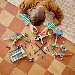 Lego Jurassic World Giganotosaurus And Therizinosaurus Attack 76949 - 5