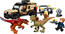 Lego Jurassic World Pyroraptor Ve Dilophosaurus Nakliyesi 76951 - 2