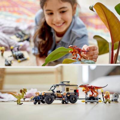 Lego Jurassic World Pyroraptor Ve Dilophosaurus Nakliyesi 76951 - 5