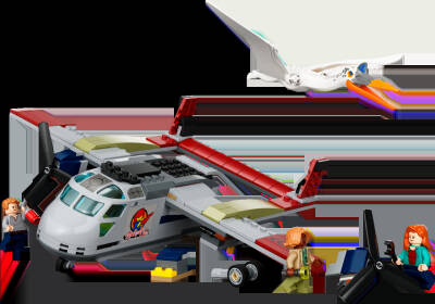 Lego Jurassic World Quetzalcoatlus Plane Ambush Ljw76947 - 2