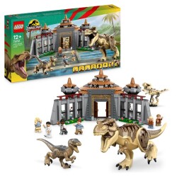 Lego Jurassic World Visitor Center: T. Rex And Raptor Attack 76961 - 1