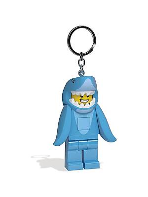 Lego Keylight Shark Suit Guy LED Key Chain Ke155H - 1