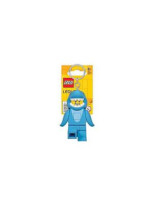 Lego Keylight Shark Suit Guy LED Key Chain Ke155H - 3