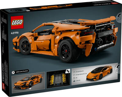 Lego Lamborghini Huracan Tecnica Orange 42196 - 7