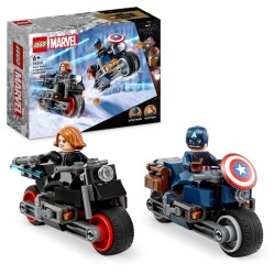 Lego Marvel Black Widow And Captain America Motorcycles 76260 - 1