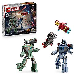 Lego | Marvel Iron Man ve War Machine Hammer İnsansız Hava Araçlarına Karşı Yapım Oyuncağı 76320 - 1